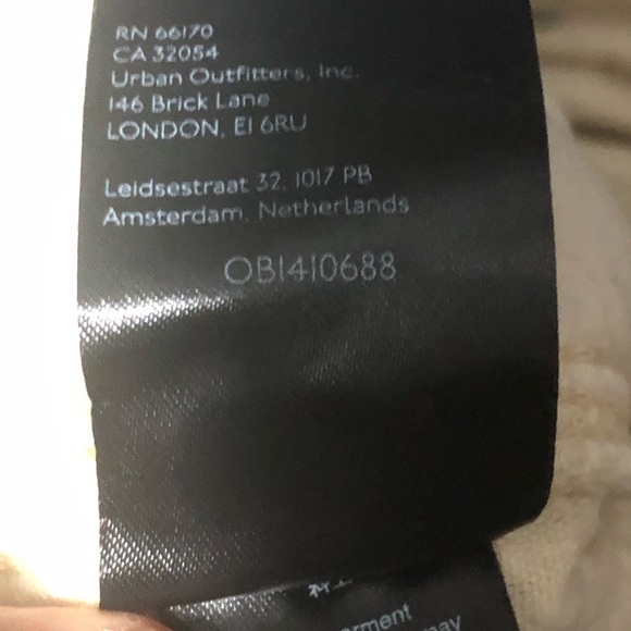 Urban Outfitters Baggy Corduroy Pants Women's 24 Wide Leg Cargo Carpenter Utilit - Picture 5 of 8